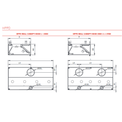 Вытяжка с подачей воздуха HPPD 1000