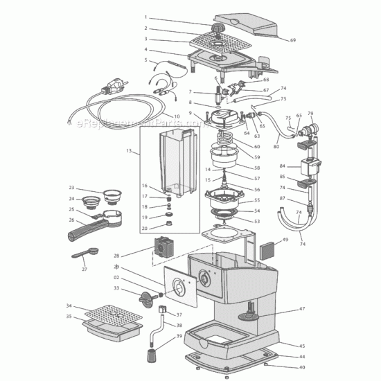 Запасные части для кухонного и барного оборудования из бывших в употреблении устройств