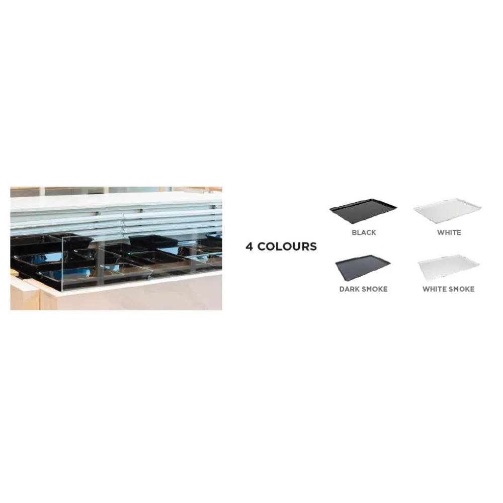 Контейнер Plexi GN 1/1 глубиной 20 мм из полиметилметакрилата Белый (A00009233)