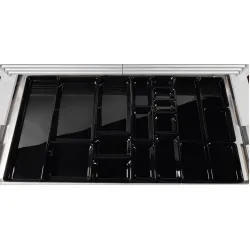 Контейнер Plexi GN 1/5 глубиной 20 мм из полиметилметакрилата Тёмно-дымчатый