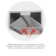 Конденсационный зонт с конденсационными пластинами HKCD 1000 (HKCD-100/100/48)