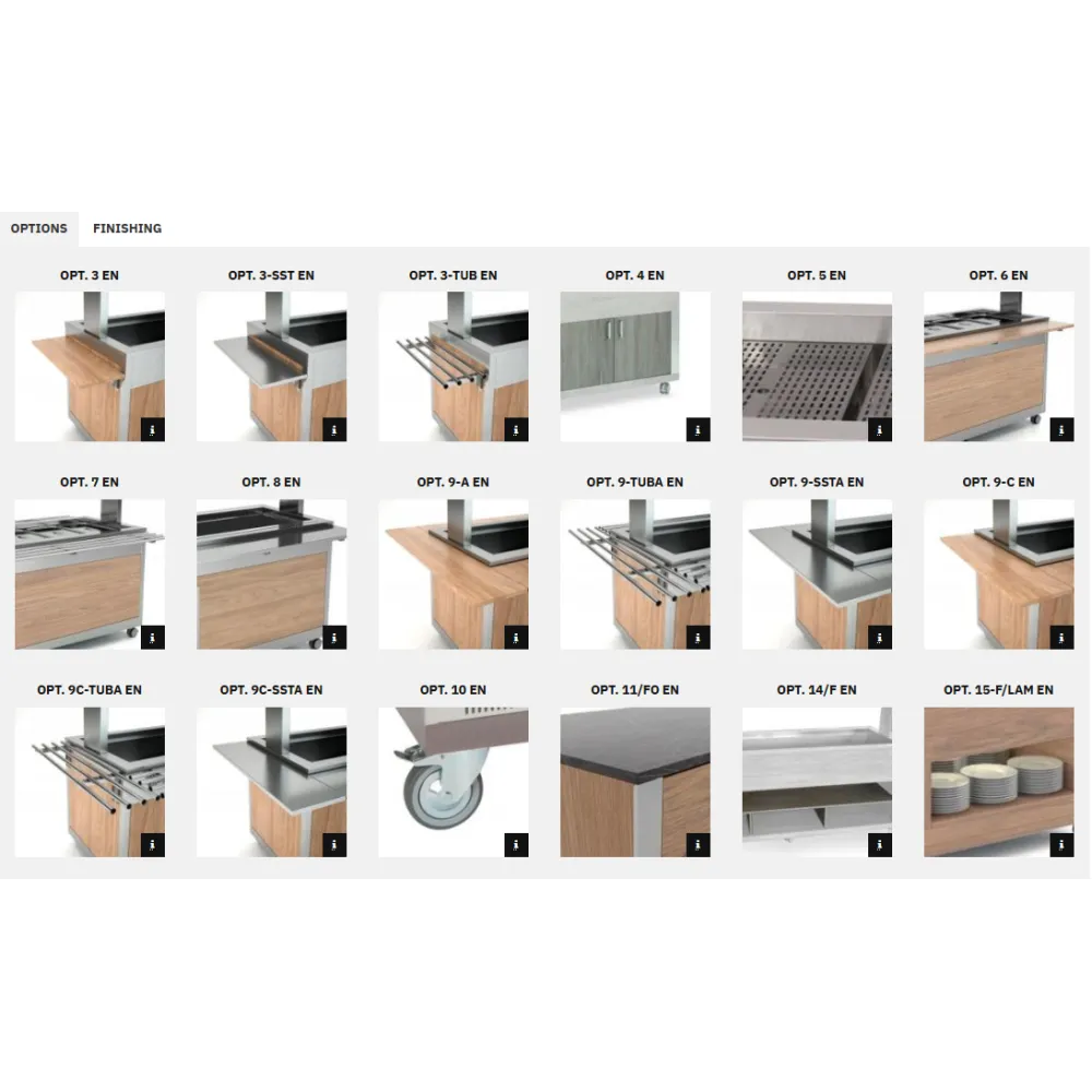 ХОЛОДИЛЬНЫЙ БУФЕТ С ВЕНТИЛЯТОРОМ ATHENA 5 RV/M W