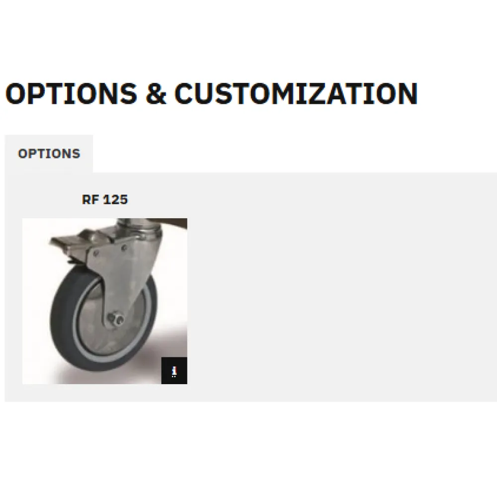 ТЕЛЕЖКА ПЛАТФОРМЕННАЯ BACCO RINF
