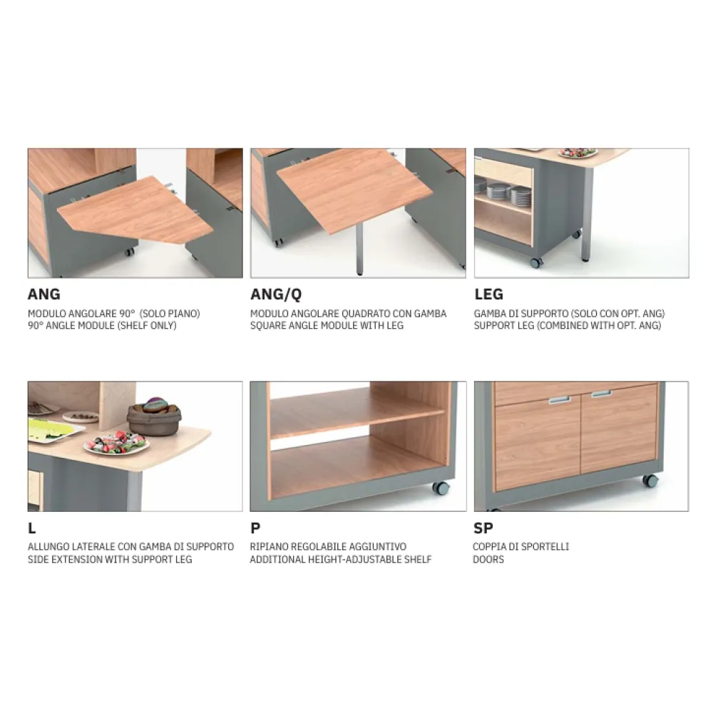 НЕЙТРАЛЬНЫЙ МОДУЛЬ БУФЕТА BREAK