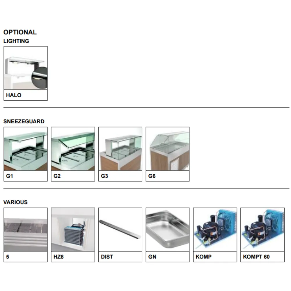 ХОЛОДНЫЙ МАРМИТ С ВЕНТИЛЯТОРОМ DROP-IN-5RV