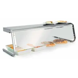 ОТДЕЛЬНО СТОЯЩАЯ ПОЛКА С ГАЛОГЕННЫМИ ЛАМПАМИ HALO 4