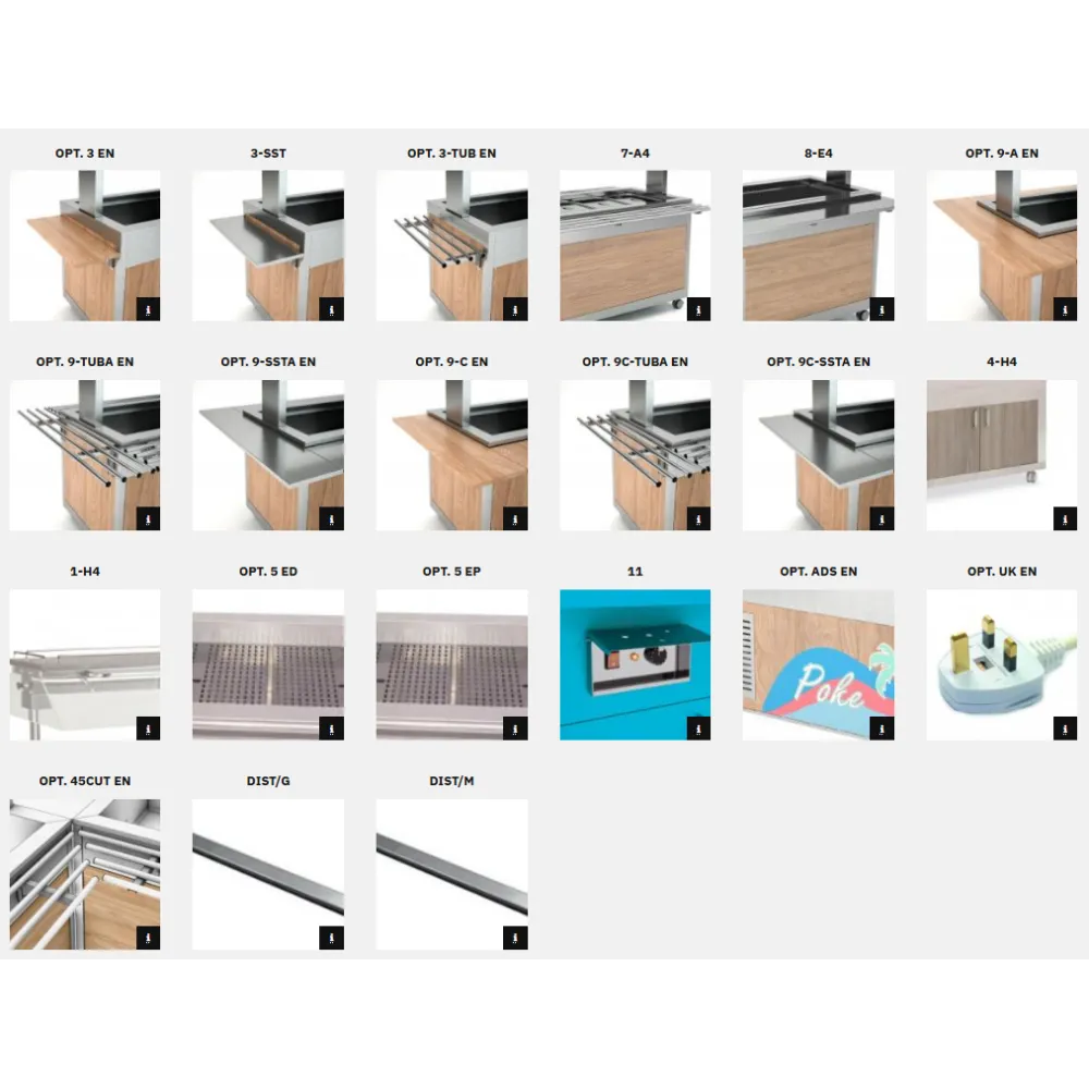 ПОДОГРЕВАЕМЫЙ МАРМИТ BUFFET С ИНФРАКРАСНЫМИ ЛАМПАМИ HAPPY 4 BM/INFRA
