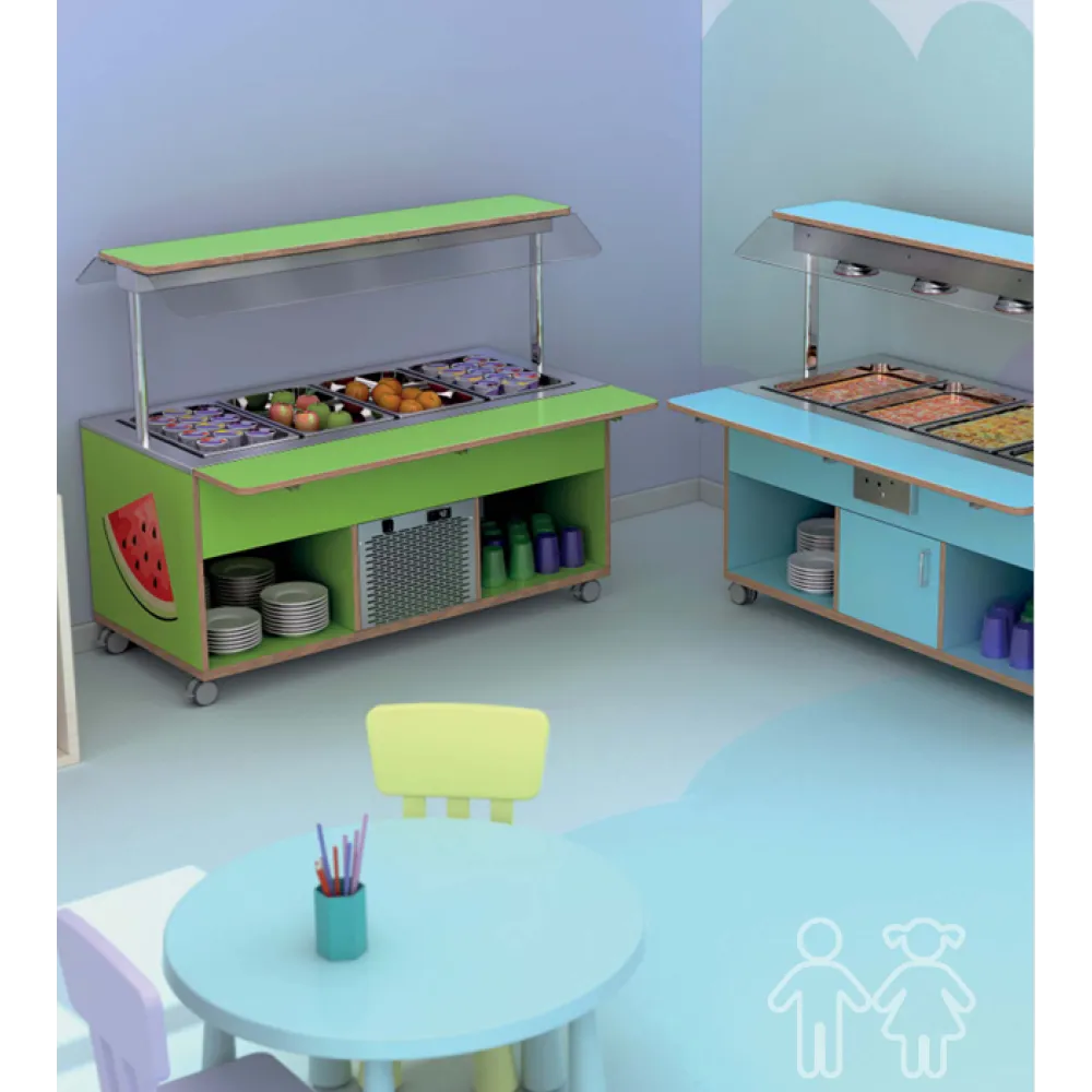 ГОРЯЧИЙ БУФЕТ-МАРМИТ HAPPY 4 BM