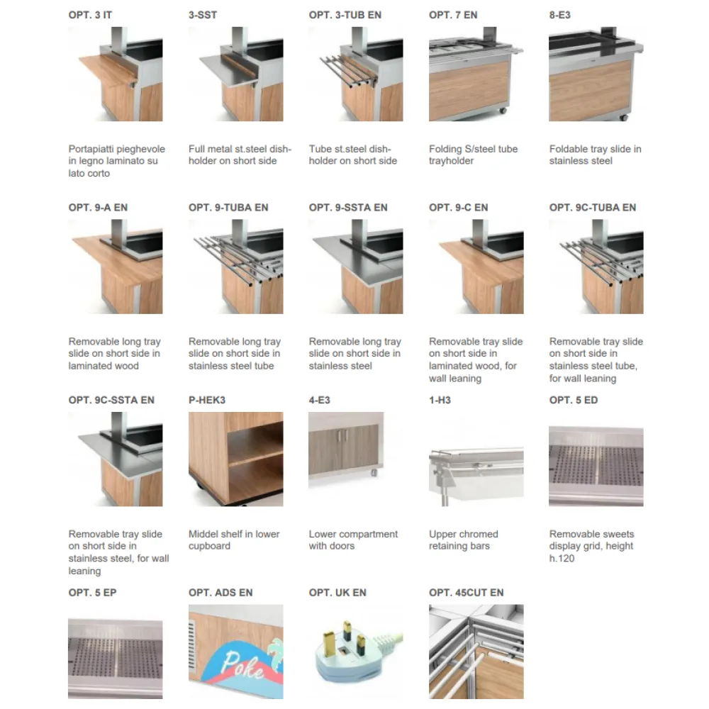 ХОЛОДНЫЙ/ГОРЯЧИЙ БУФЕТ HEKO 6 MIX