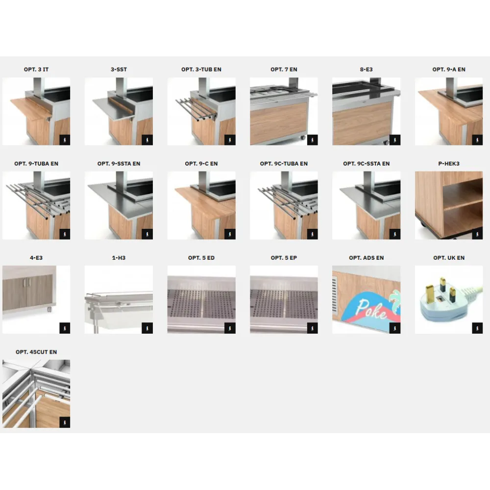 ХОЛОДИЛЬНЫЙ БУФЕТ HEKO 4R