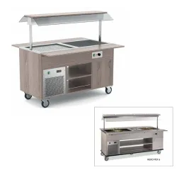 ХОЛОДНЫЙ/ГОРЯЧИЙ БУФЕТ HEKO 4 MIX