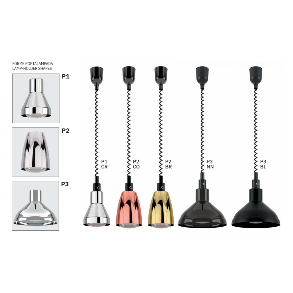 ПОДВЕСНАЯ ИНФРАКРАСНАЯ ТЕПЛОВАЯ ЛАМПА HELIOS AIR P2