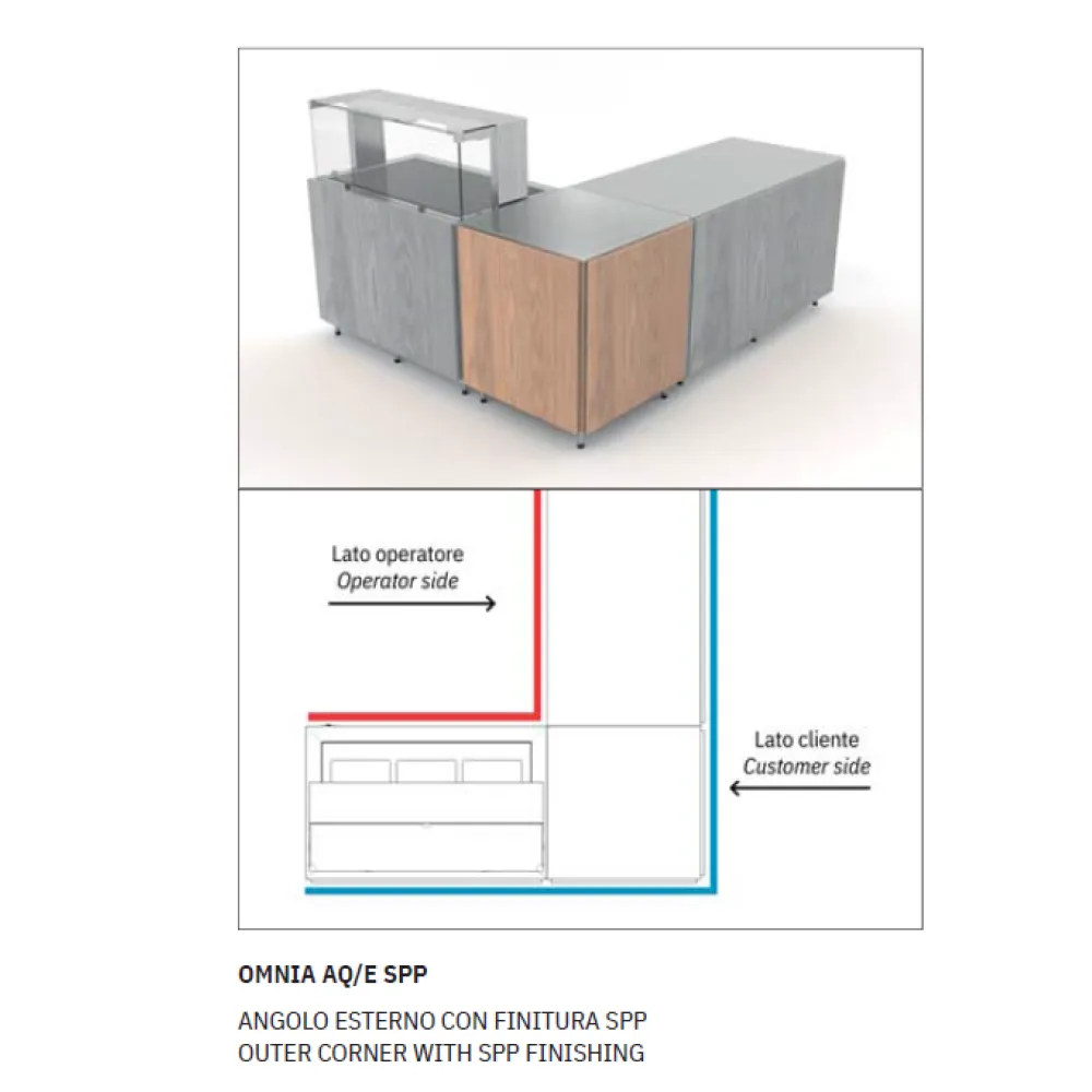ВНЕШНИЙ УГЛОВОЙ КВАДРАТНЫЙ МОДУЛЬ OMNIA AQ/E