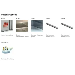 ТЕПЛОВАЯ ТЕЛЕЖКА ИЗ НЕРЖАВЕЮЩЕЙ СТАЛИ TORO 2GN1/1