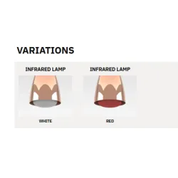 ОТДЕЛЬНО СТОЯЩАЯ РАМА С ИНФРАКРАСНЫМИ ЛАМПАМИ INFRA 2/1 AL