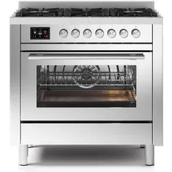 Плита с духовкой Professional Plus 90 см P366DDWSY 6 конфорок