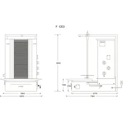 Электрический гирос F CE3 40kg