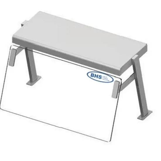 Защитное стекло с полкой