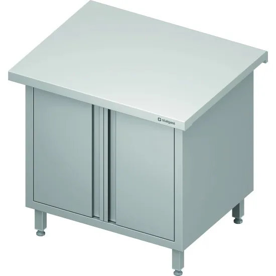 Прилавки нейтральные закрытые с дверьми