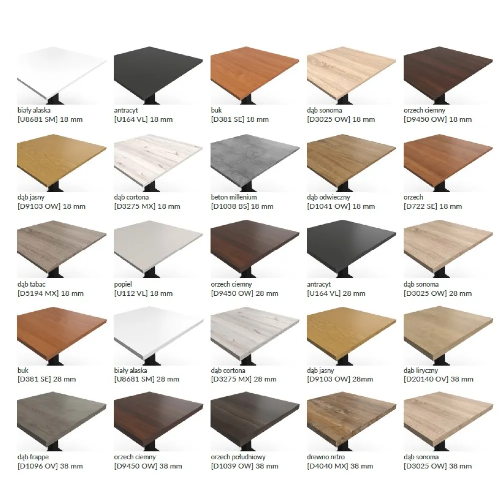 Меламиновая столешница 18 мм 680x680 mm (MELAMINE18-68x68)