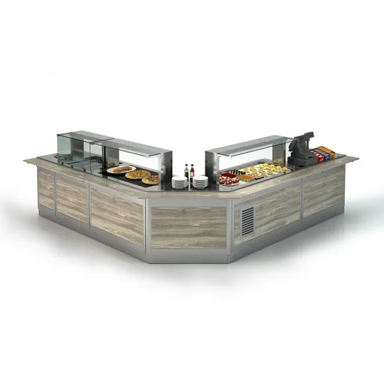 Витрины самообслуживания для столовых