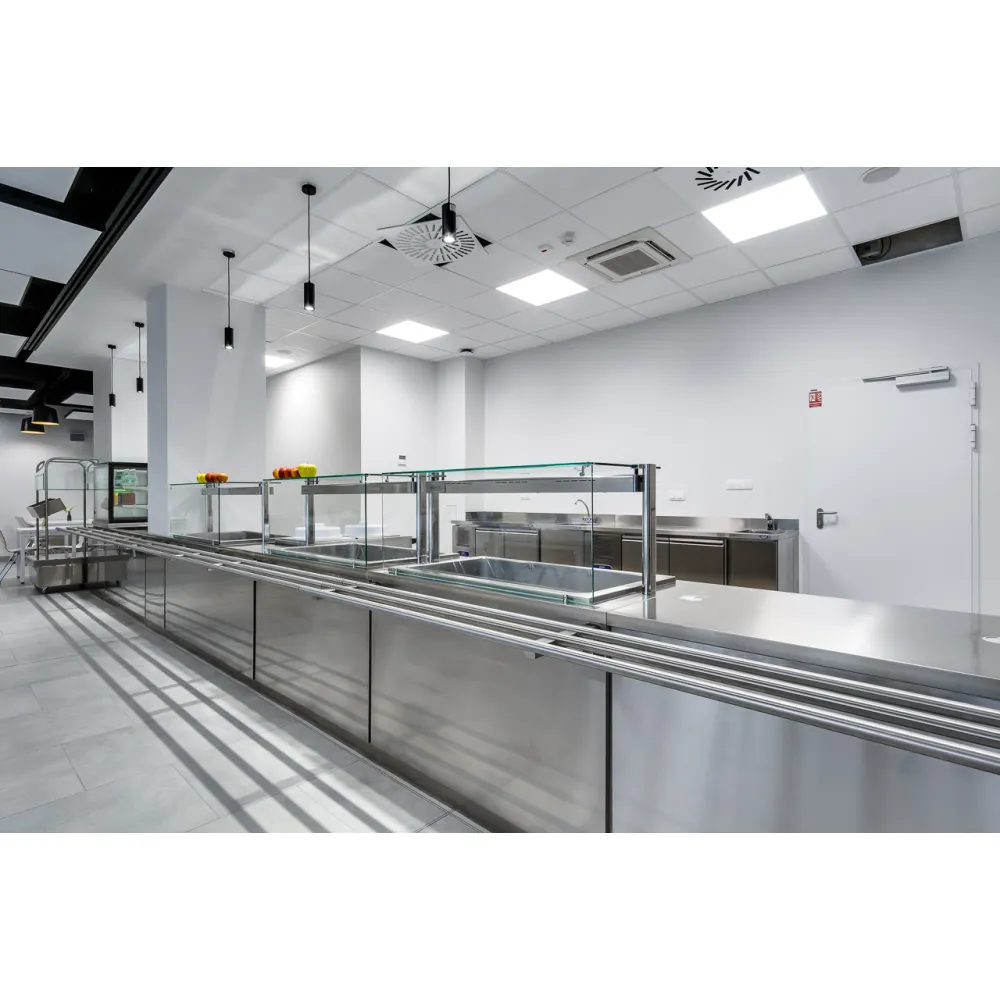 Кухня общественного питания больничной столовой