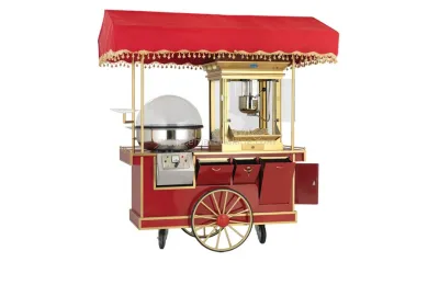 Сахарная вата Попкорн Шоколад