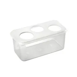 Oрганайзер на 3 диспенсерa для соуса 1/3 GN