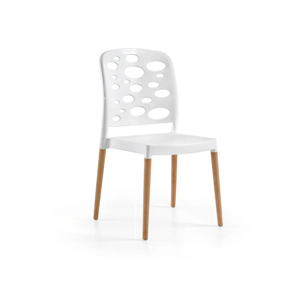 Кресло Bubble с деревянными ножками