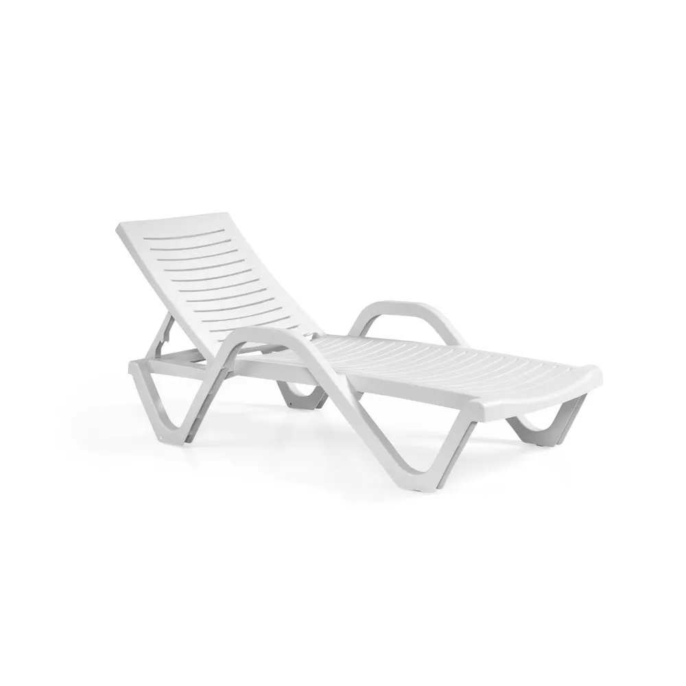 Шезлонг Woody White