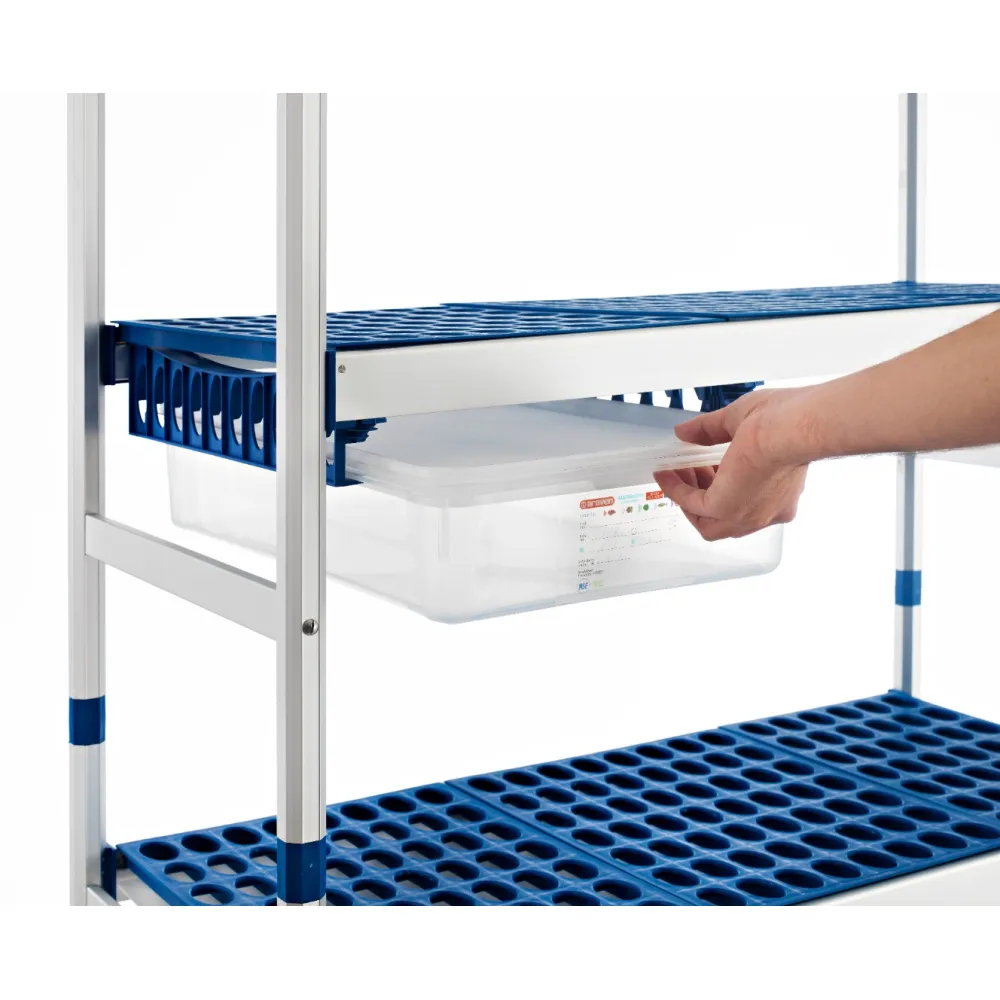 Крепление для контейнера под полку