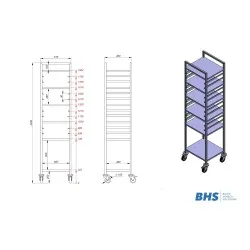 Сервировочные тележкa NN150