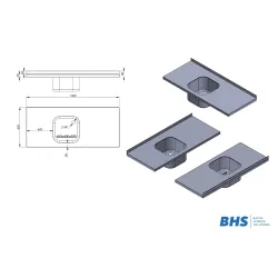 Рабочая поверхность с мойкой