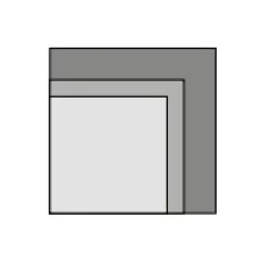 Столешница HPL Compact для терасс 600х600 мм