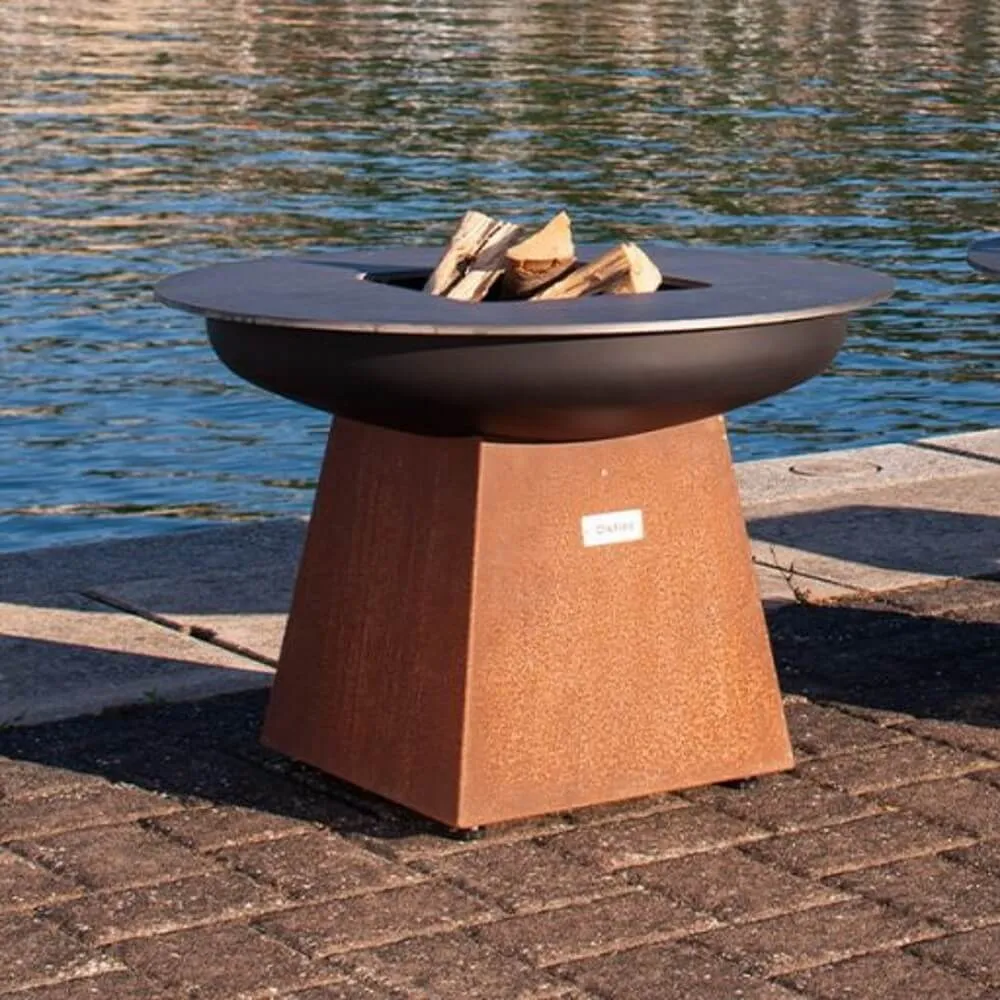 Угольный гриль Charcoal grill BBQ  Corten Version 600 mm