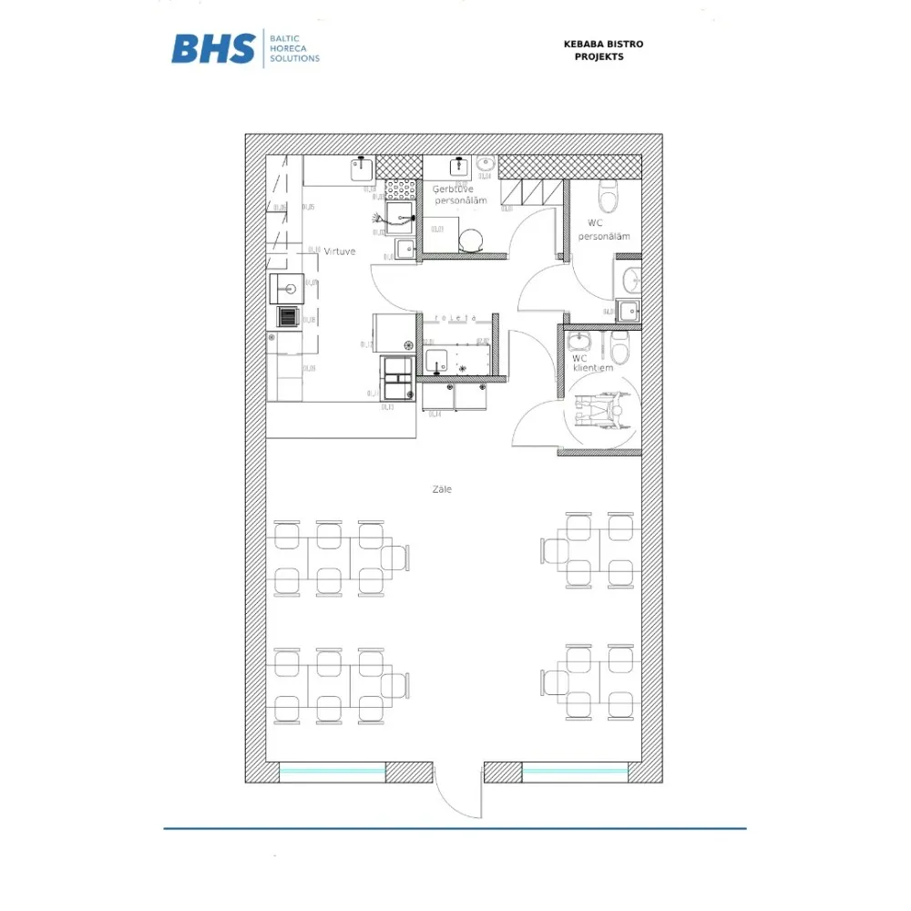 План Кебаб-бистро