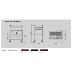 Угольный гриль в японском стиле R90S