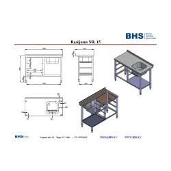 Стол с раковиной NN53