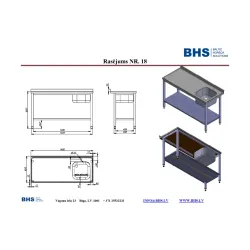 Стол с раковиной NN56
