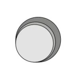 Меламиновая столешница ROUND 28 mm D-600 mm