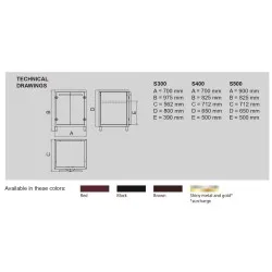Подставка  для угольной печи S300