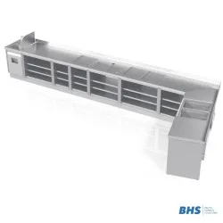 Рабочий стол  с раковиной  NN41