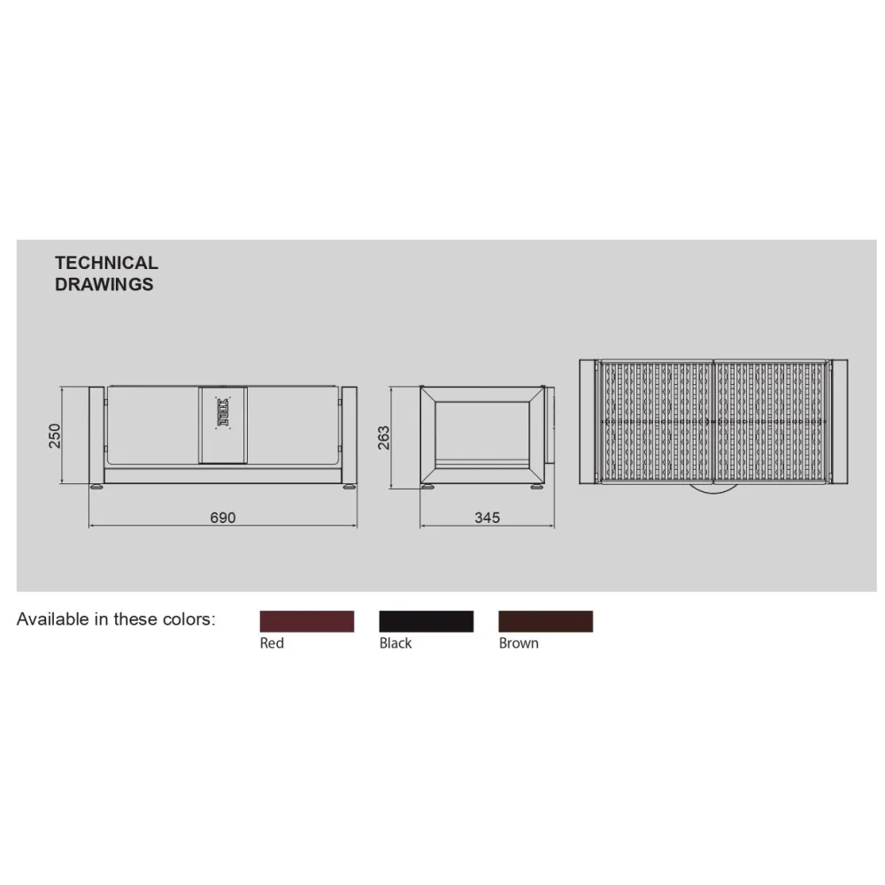 Угольный гриль Yakitory