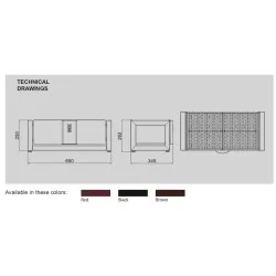 Угольный гриль Yakitory