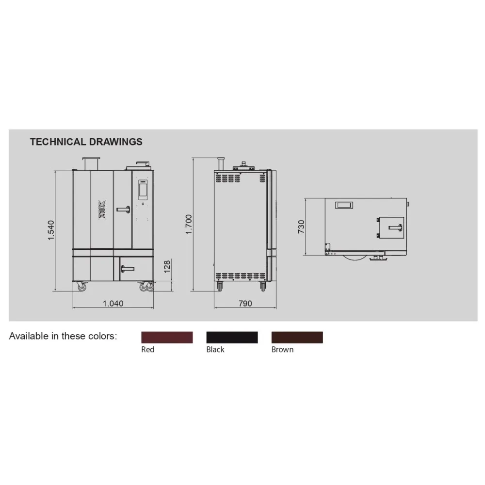 Коптильные печи SO110H