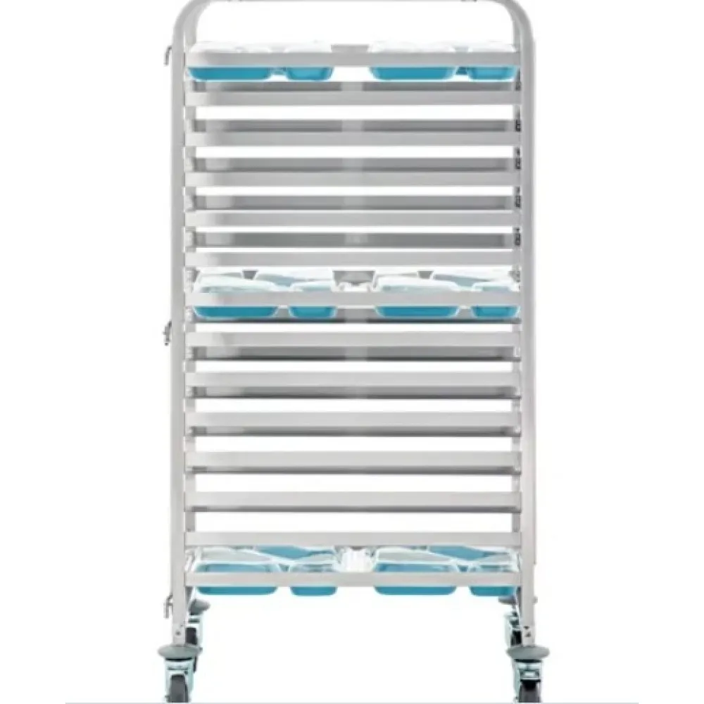 Тележка для подносов для еды с 5 отделениями 