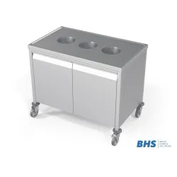 Тележки для сортировки мусора NN37