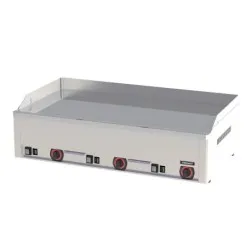 Газовый хромированный гриль гладкий 90