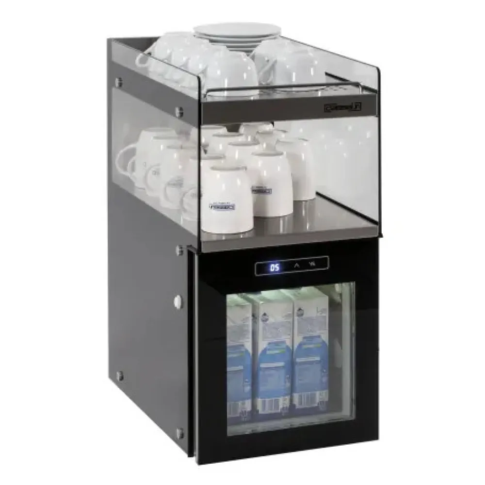 Холодильник для молока и подогреватель чашек