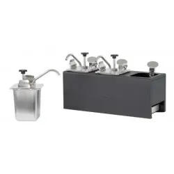 Дозатор для холодного соуса 3 x GN1/6